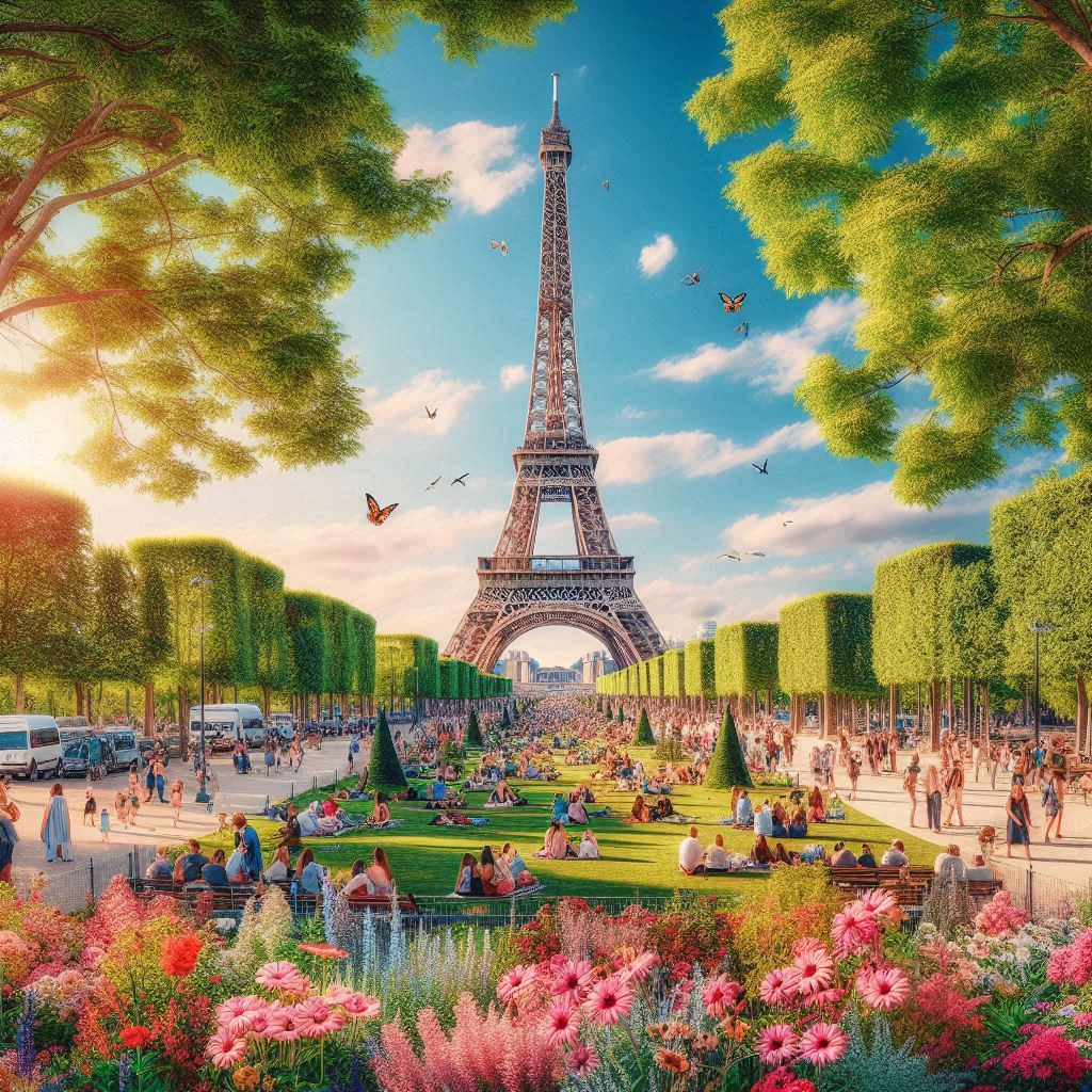 আইফেল টাওয়ার কোথায় অবস্থিত?