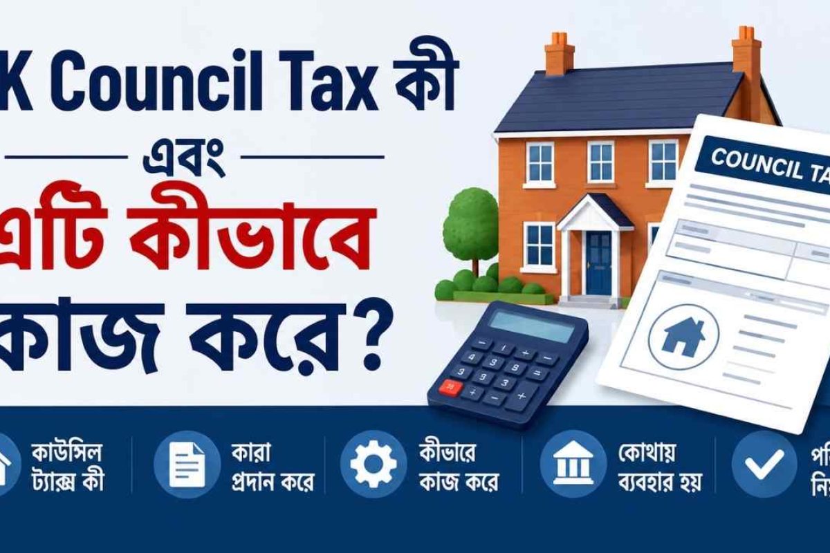 UK Council Tax কী এবং এটি কীভাবে কাজ করে?