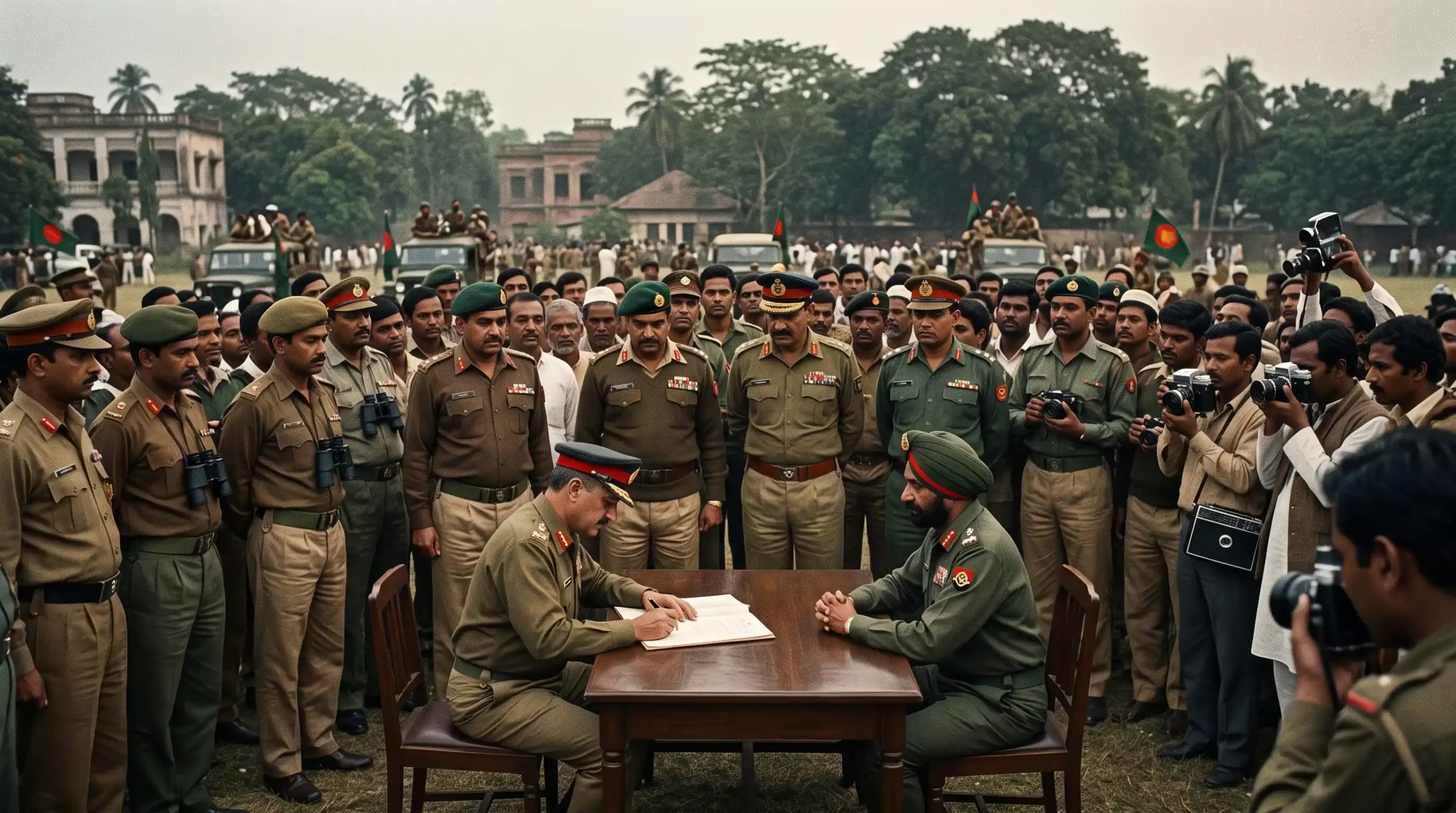 জেনারেল ওসমানী আত্মসমর্পণ অনুষ্ঠানে কেন ছিলেন না?