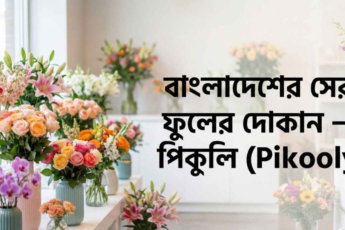 বাংলাদেশের সেরা ফুলের দোকান – পিকুলি (Pikooly)