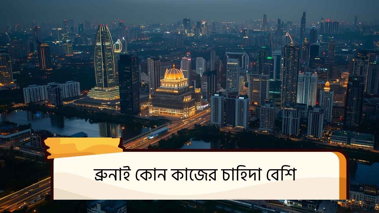 ব্রুনাই কোন কাজের চাহিদা বেশি